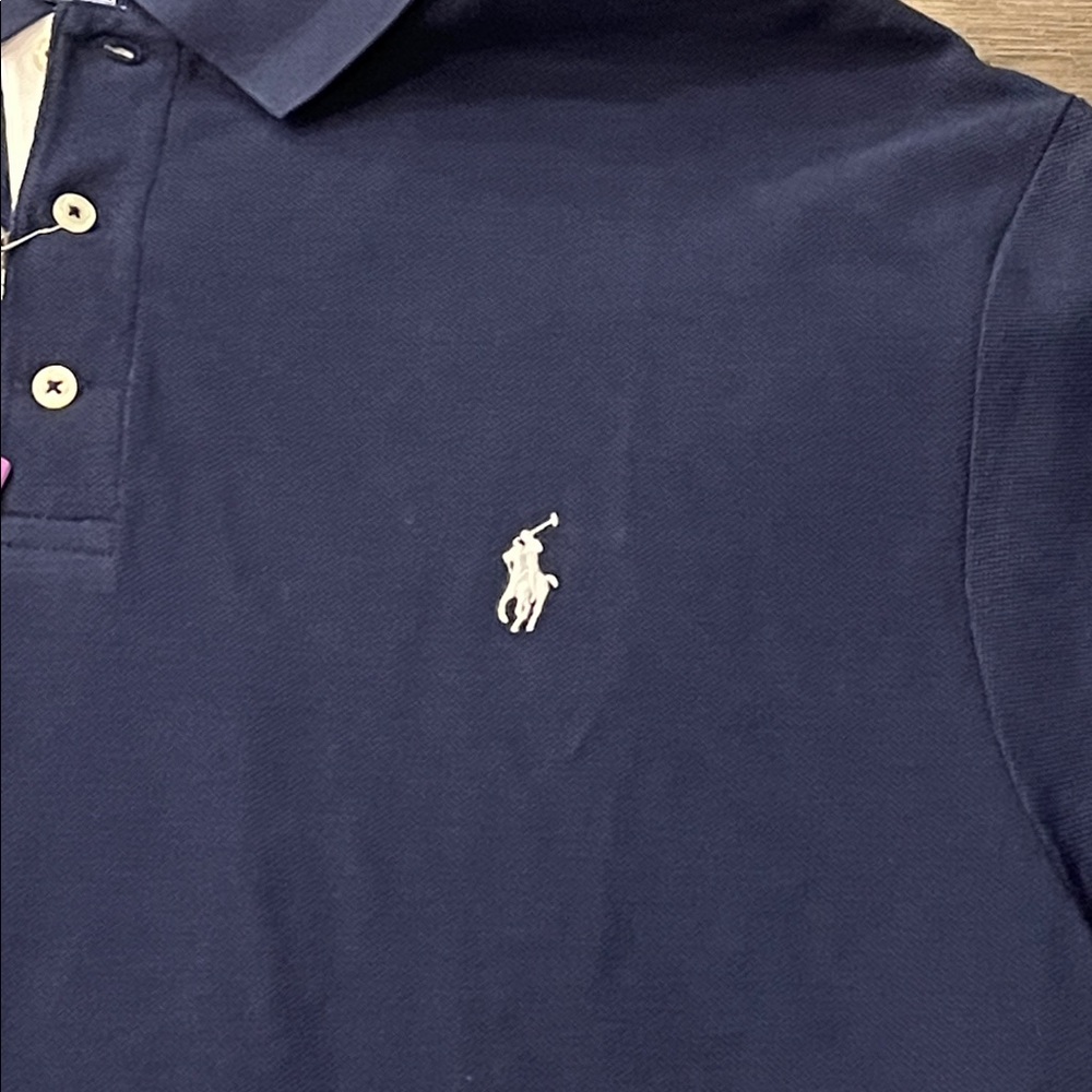 Polo Ralph Lauren Wimbledon Tennis Polo Shirt blue new Mens Size XXL - Picture 3 of 13